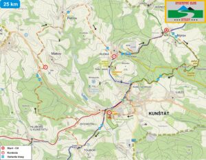 Trasa 25 km_mimo Touboř